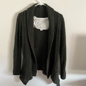 Cardigan Dark Green